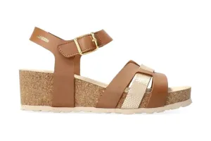 'Verana' women's sandal - brown mix