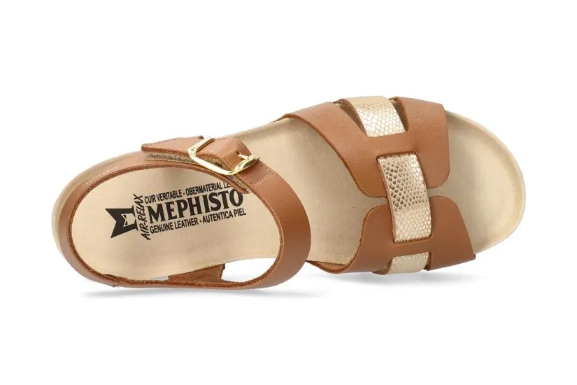 'Verana' women's sandal - brown mix