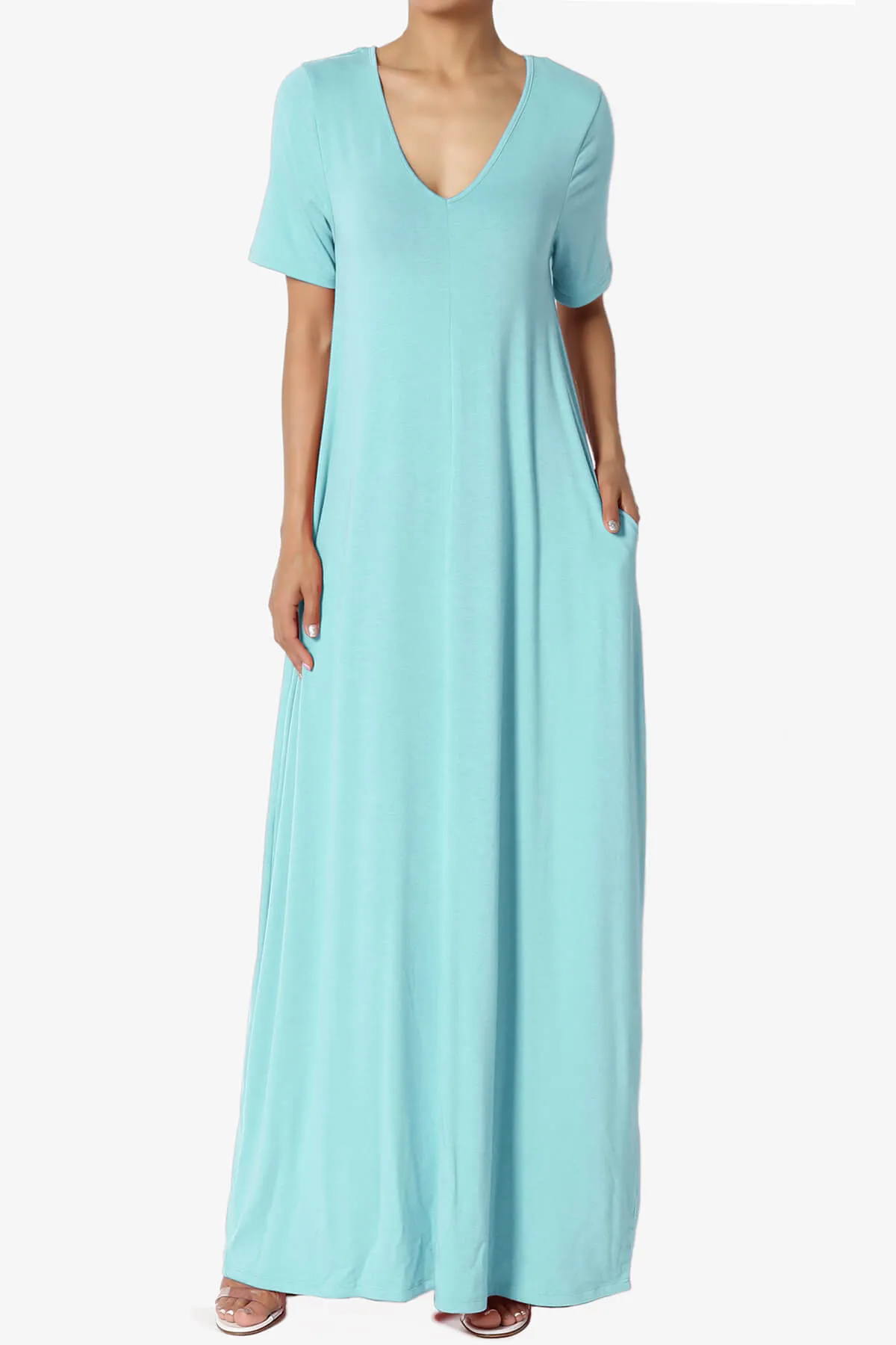 Vina Pocket Oversized Maxi Dress MORE COLORS