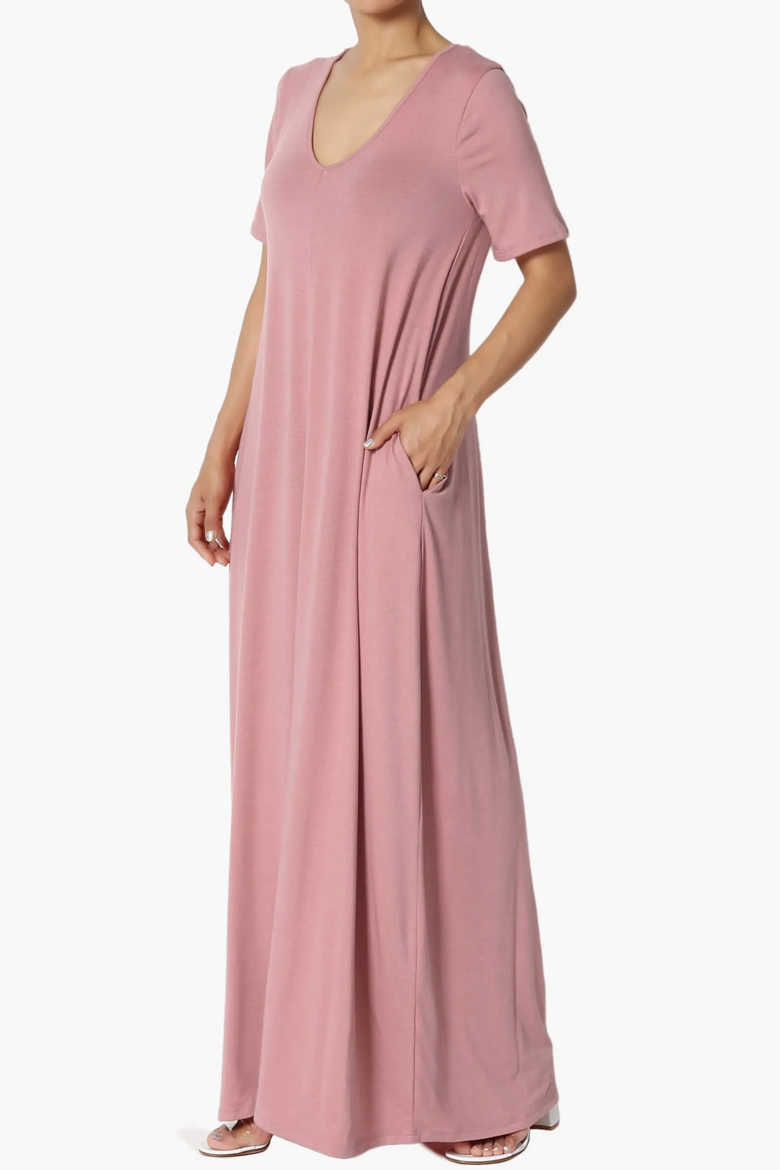 Vina Pocket Oversized Maxi Dress MORE COLORS
