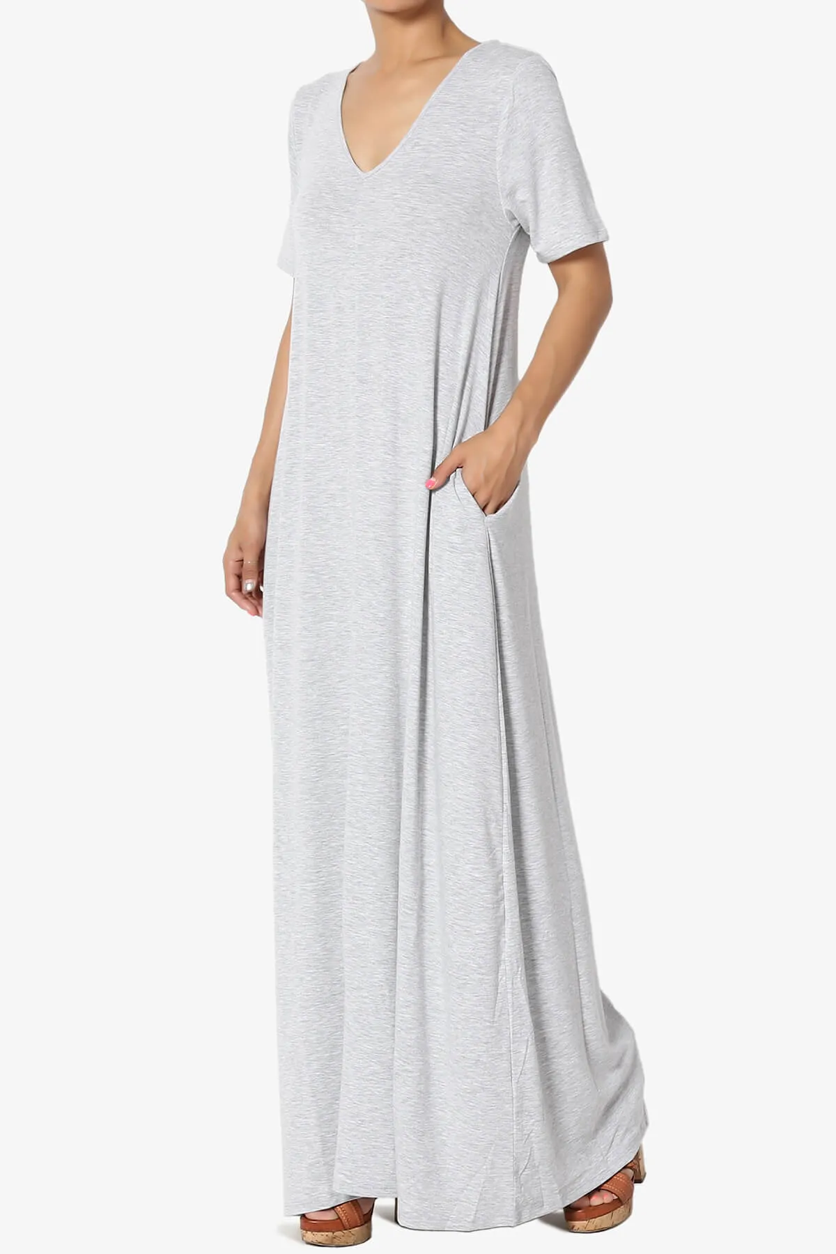 Vina Pocket Oversized Maxi Dress MORE COLORS