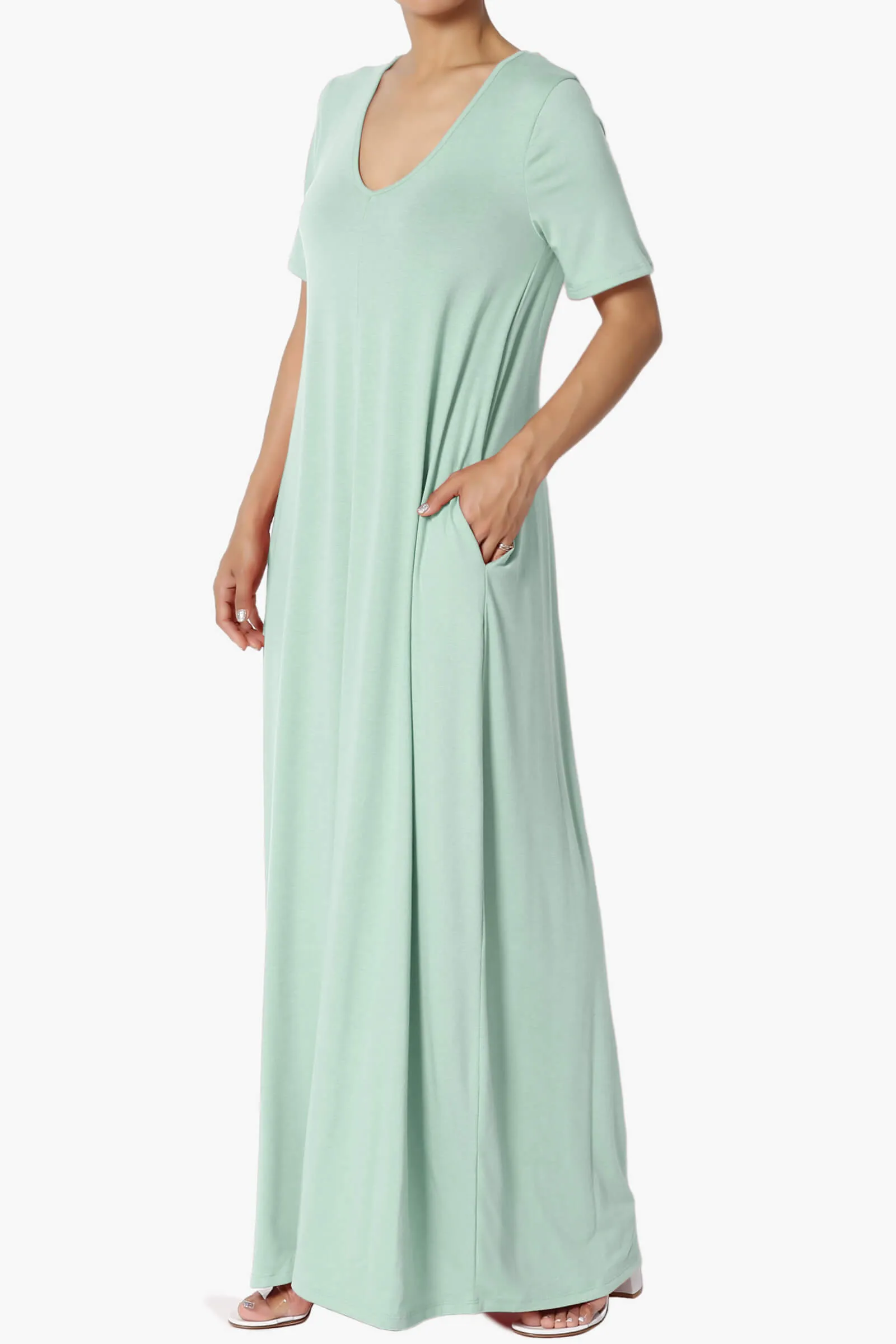 Vina Pocket Oversized Maxi Dress MORE COLORS