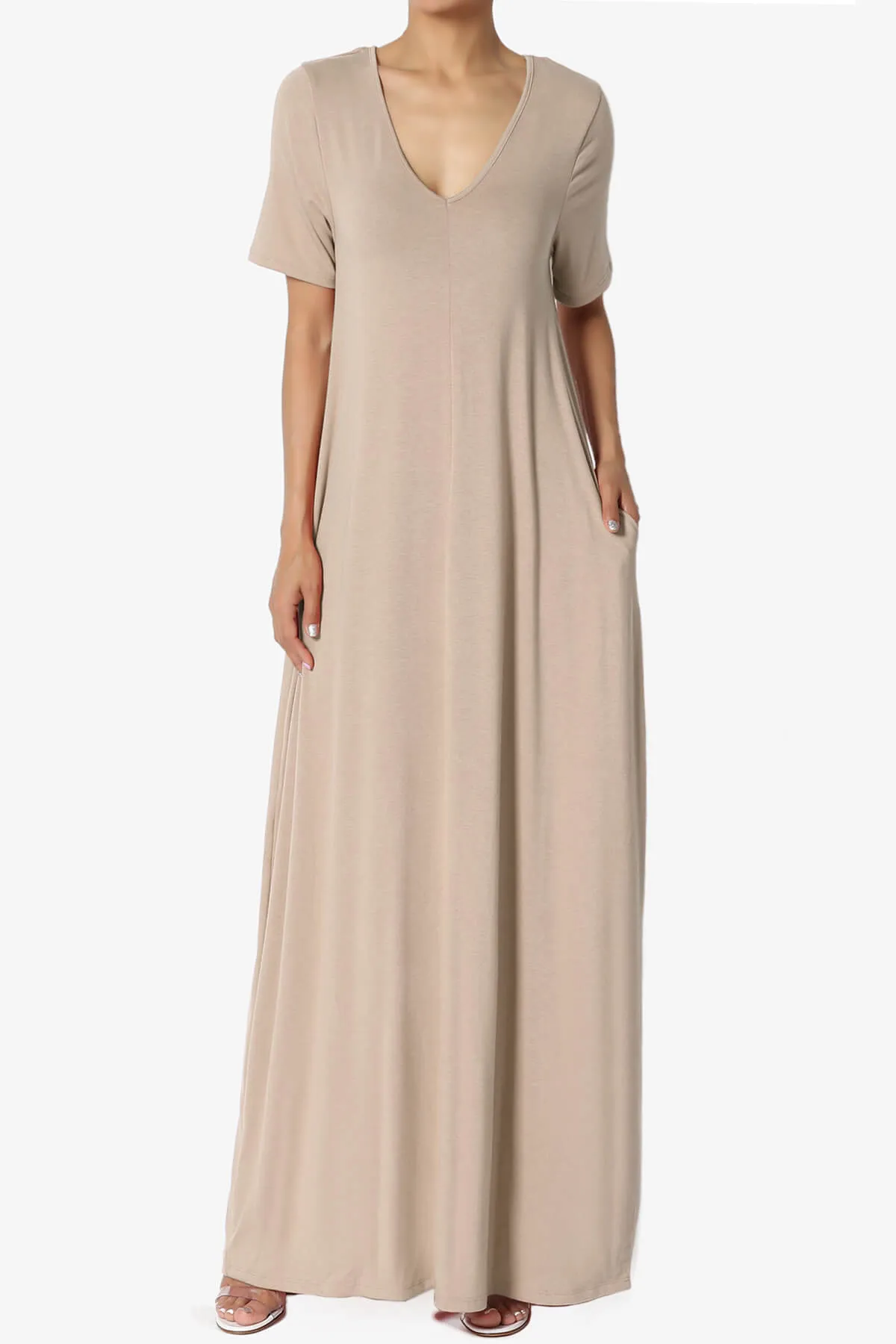 Vina Pocket Oversized Maxi Dress MORE COLORS