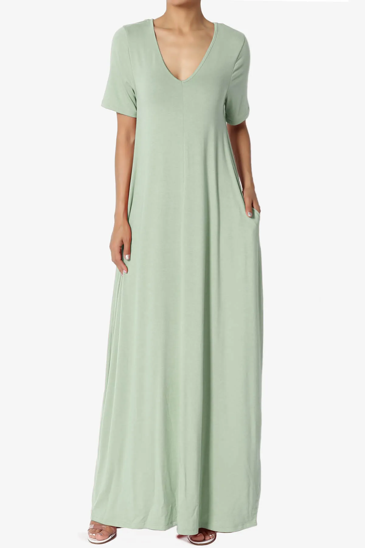 Vina Pocket Oversized Maxi Dress MORE COLORS