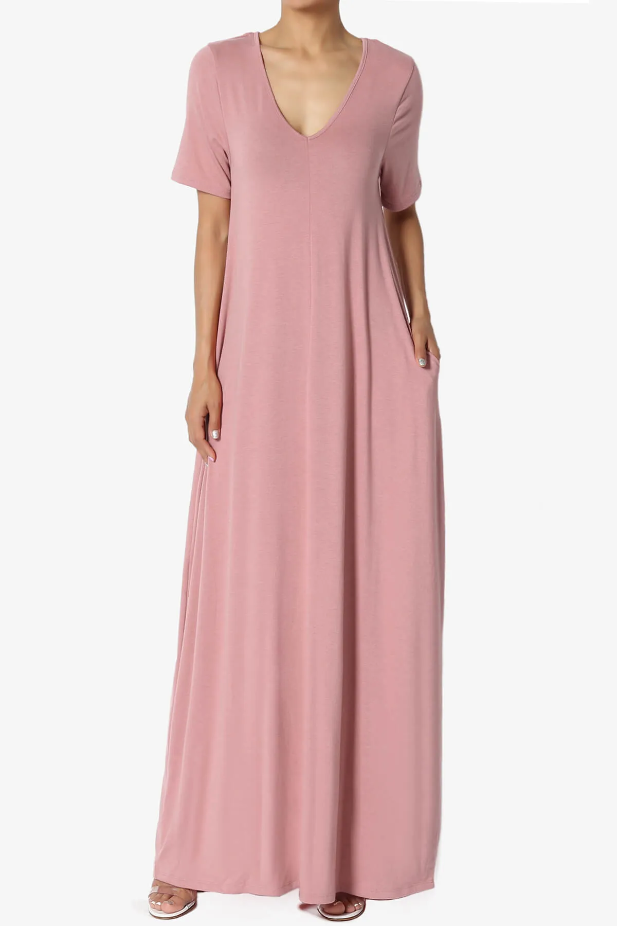 Vina Pocket Oversized Maxi Dress MORE COLORS