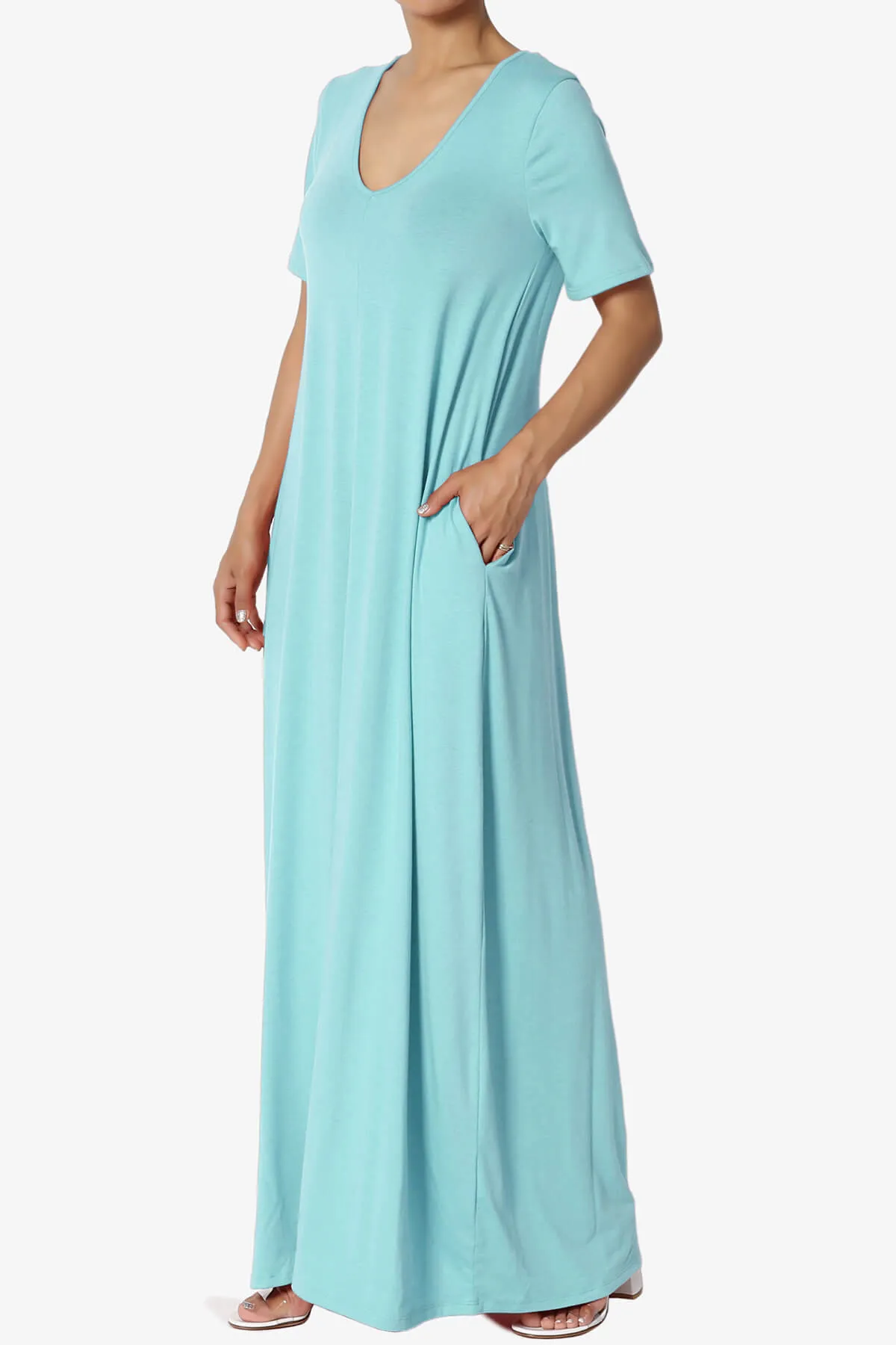 Vina Pocket Oversized Maxi Dress MORE COLORS