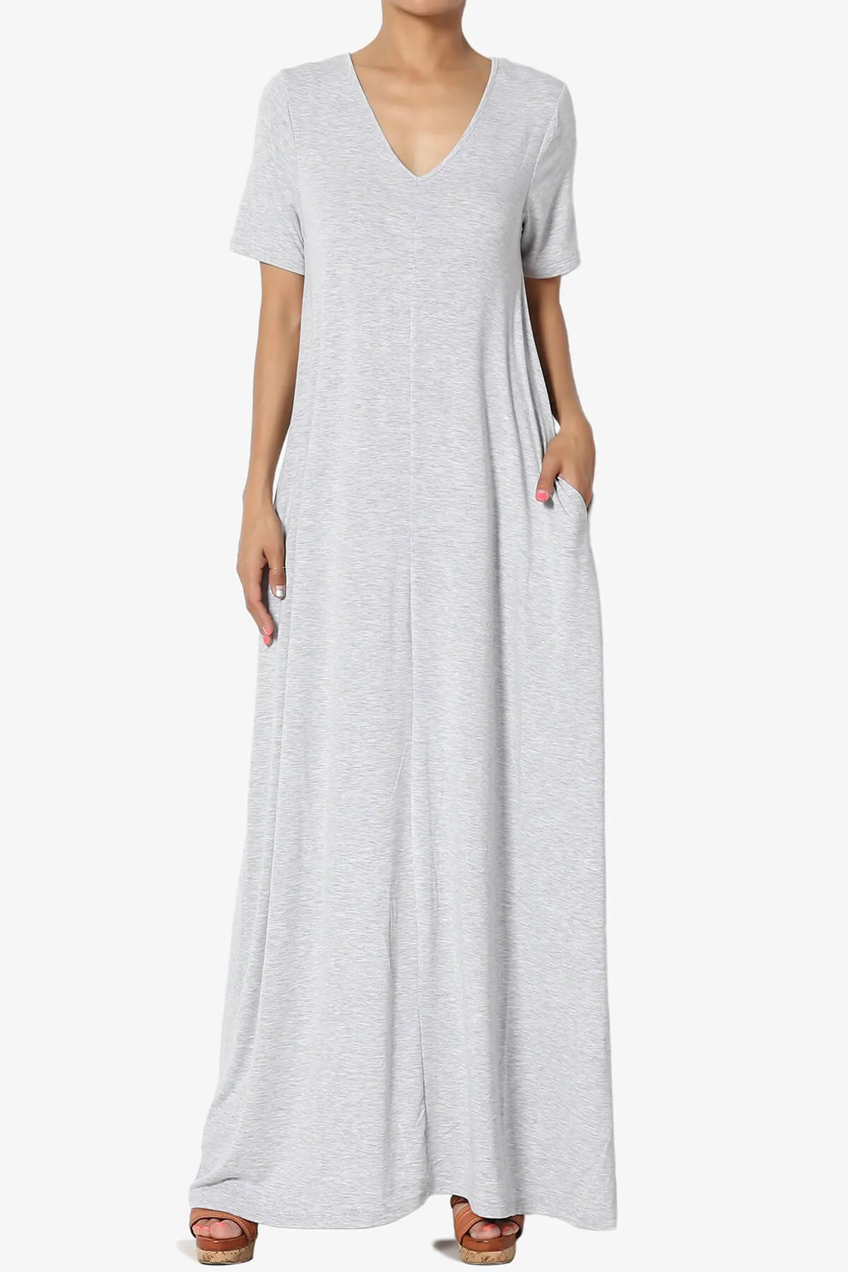 Vina Pocket Oversized Maxi Dress MORE COLORS
