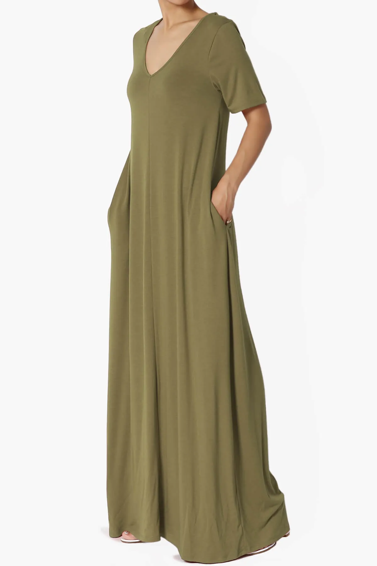 Vina Pocket Oversized Maxi Dress MORE COLORS
