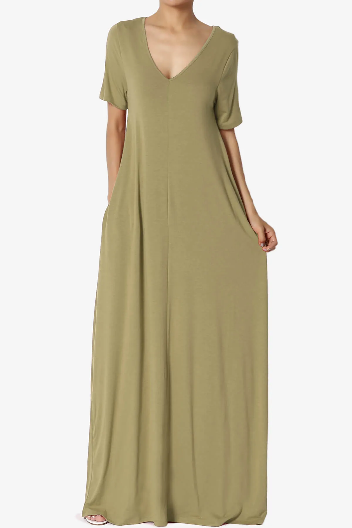 Vina Pocket Oversized Maxi Dress MORE COLORS