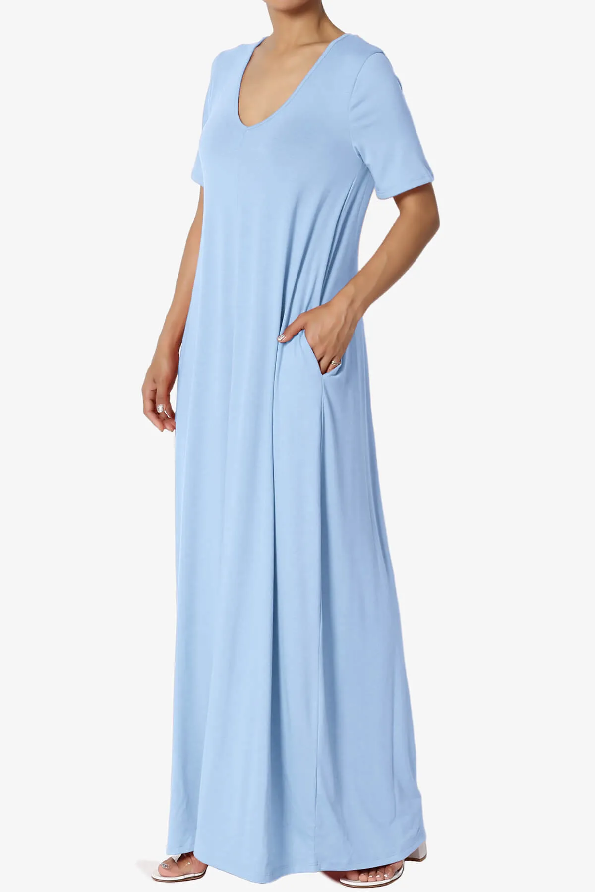 Vina Pocket Oversized Maxi Dress MORE COLORS