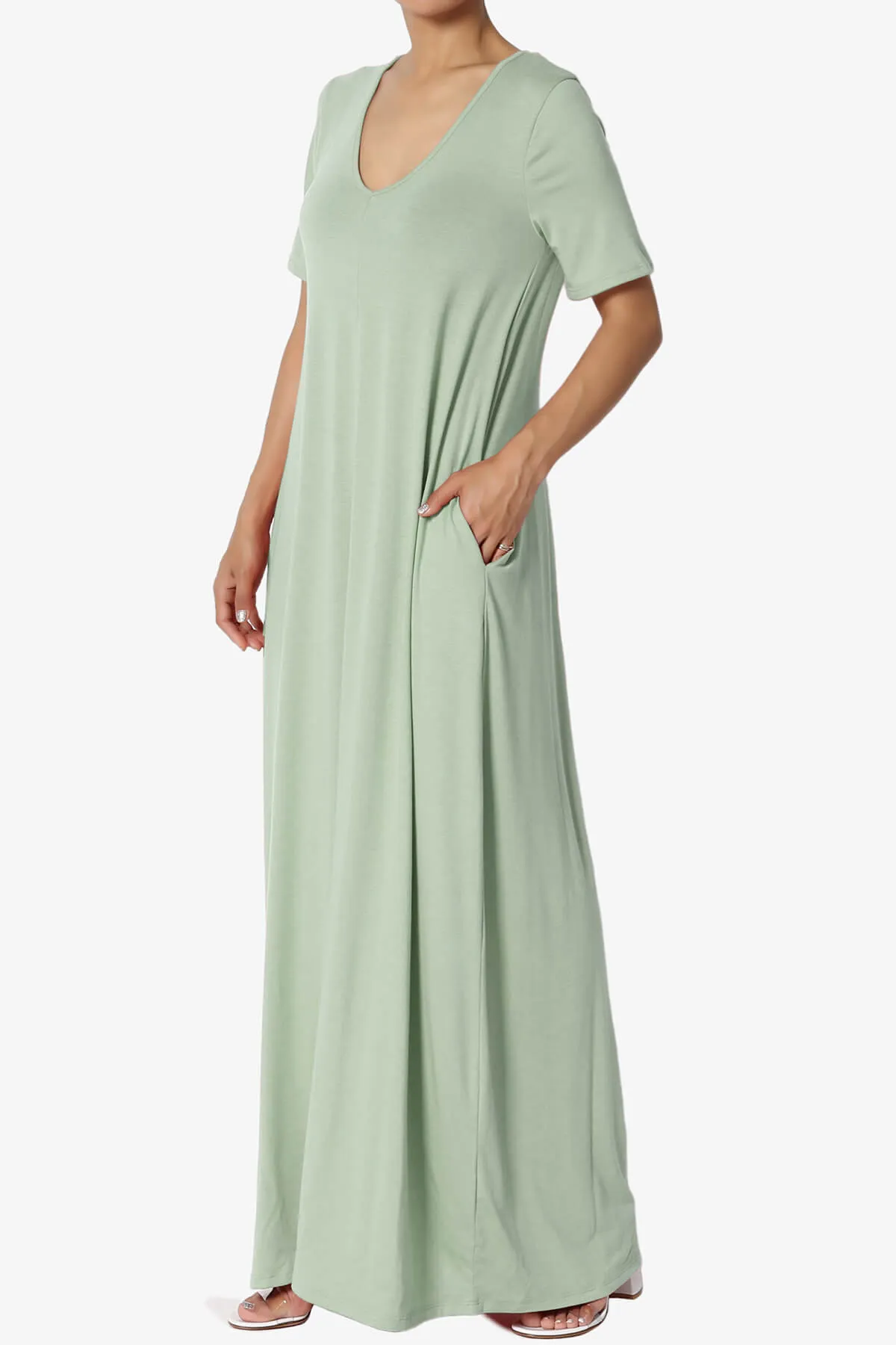 Vina Pocket Oversized Maxi Dress MORE COLORS