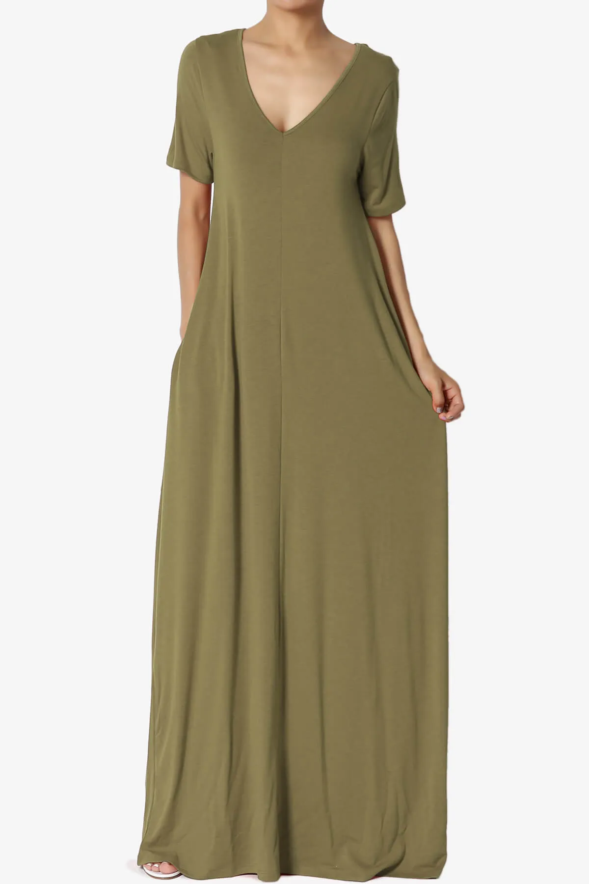 Vina Pocket Oversized Maxi Dress MORE COLORS