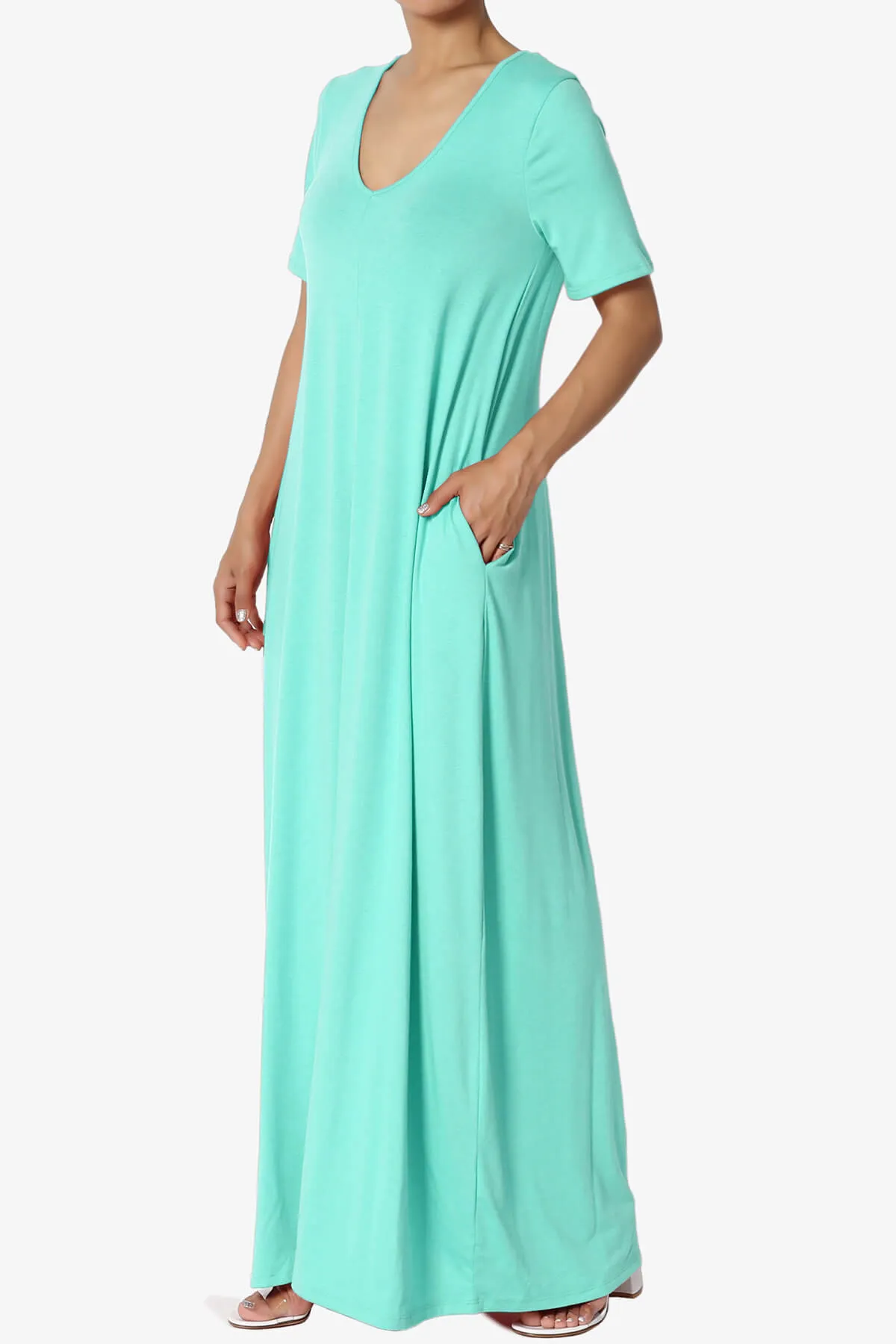 Vina Pocket Oversized Maxi Dress MORE COLORS