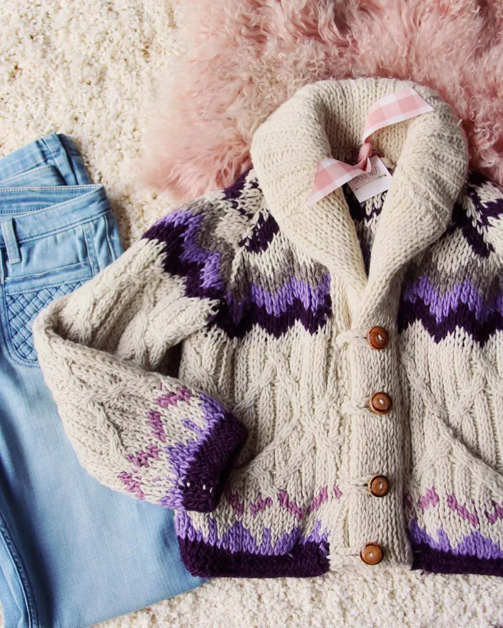 Vintage Cozy Knit Sweater
