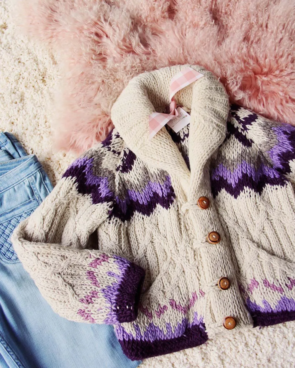 Vintage Cozy Knit Sweater