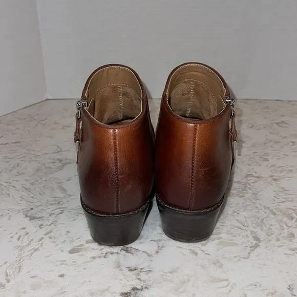 VIONIC Jolene Bootie Leather Mocha