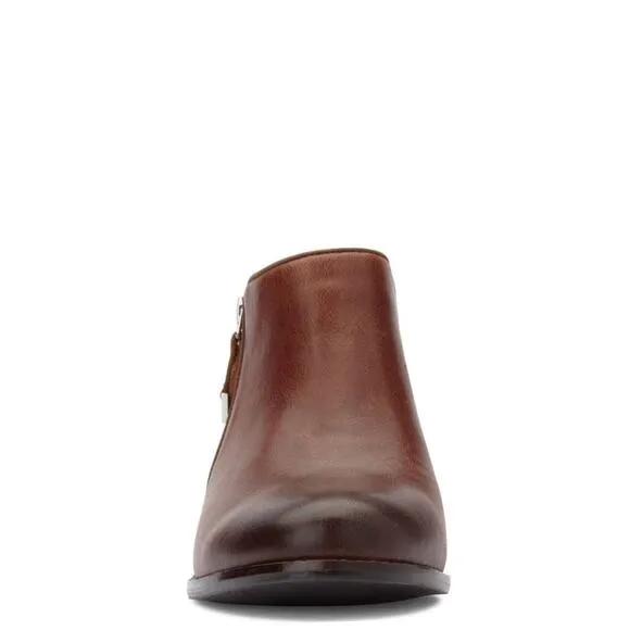 VIONIC Jolene Bootie Leather Mocha