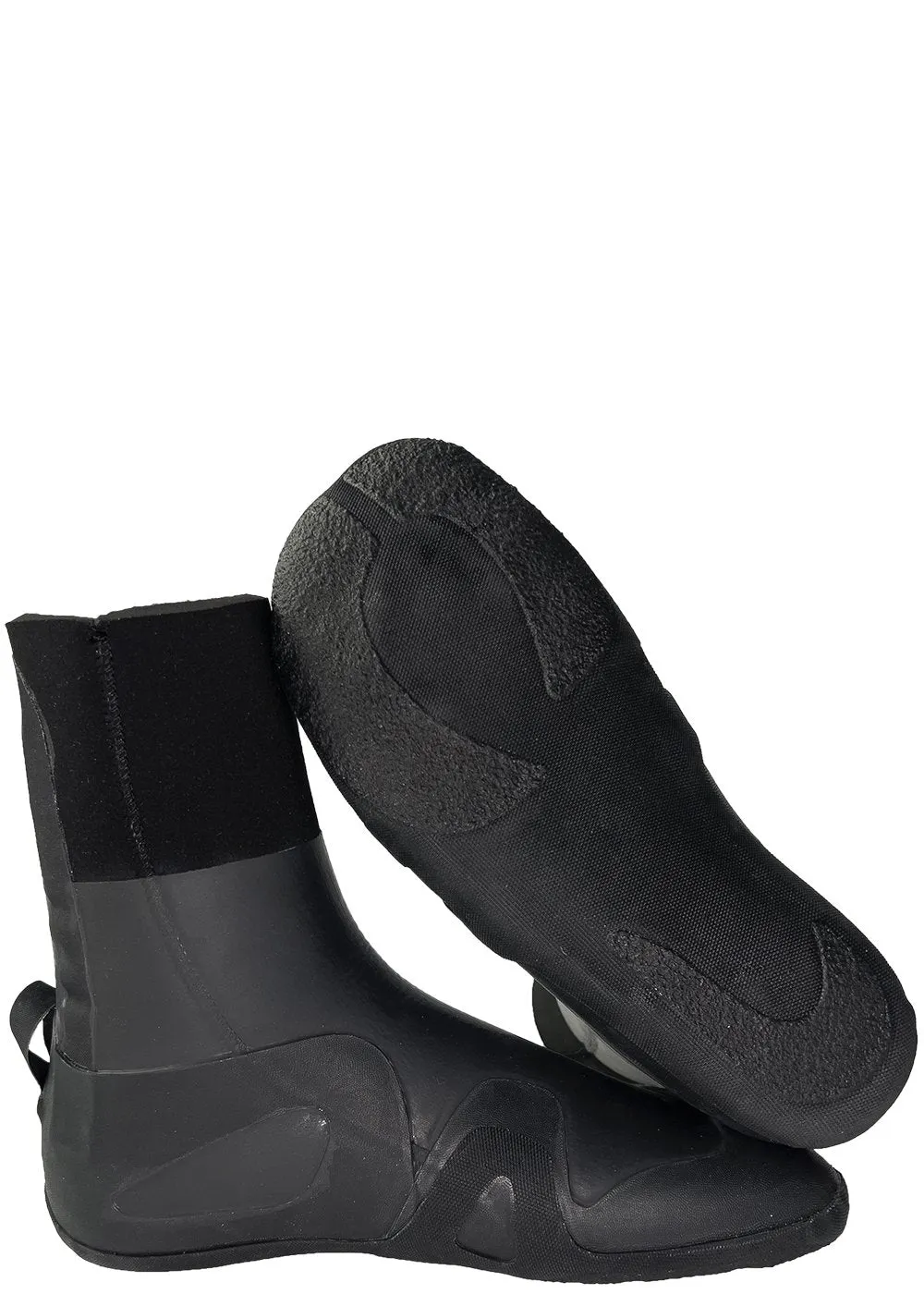 Vissla - North Seas Dipped 7mm Round Toe Bootie - Black