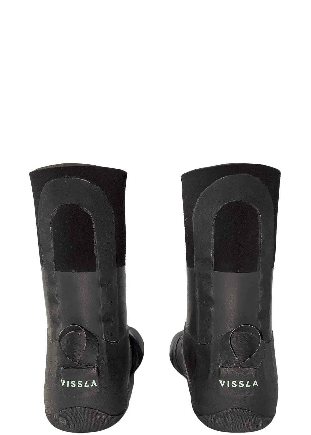 Vissla - North Seas Dipped 7mm Round Toe Bootie - Black