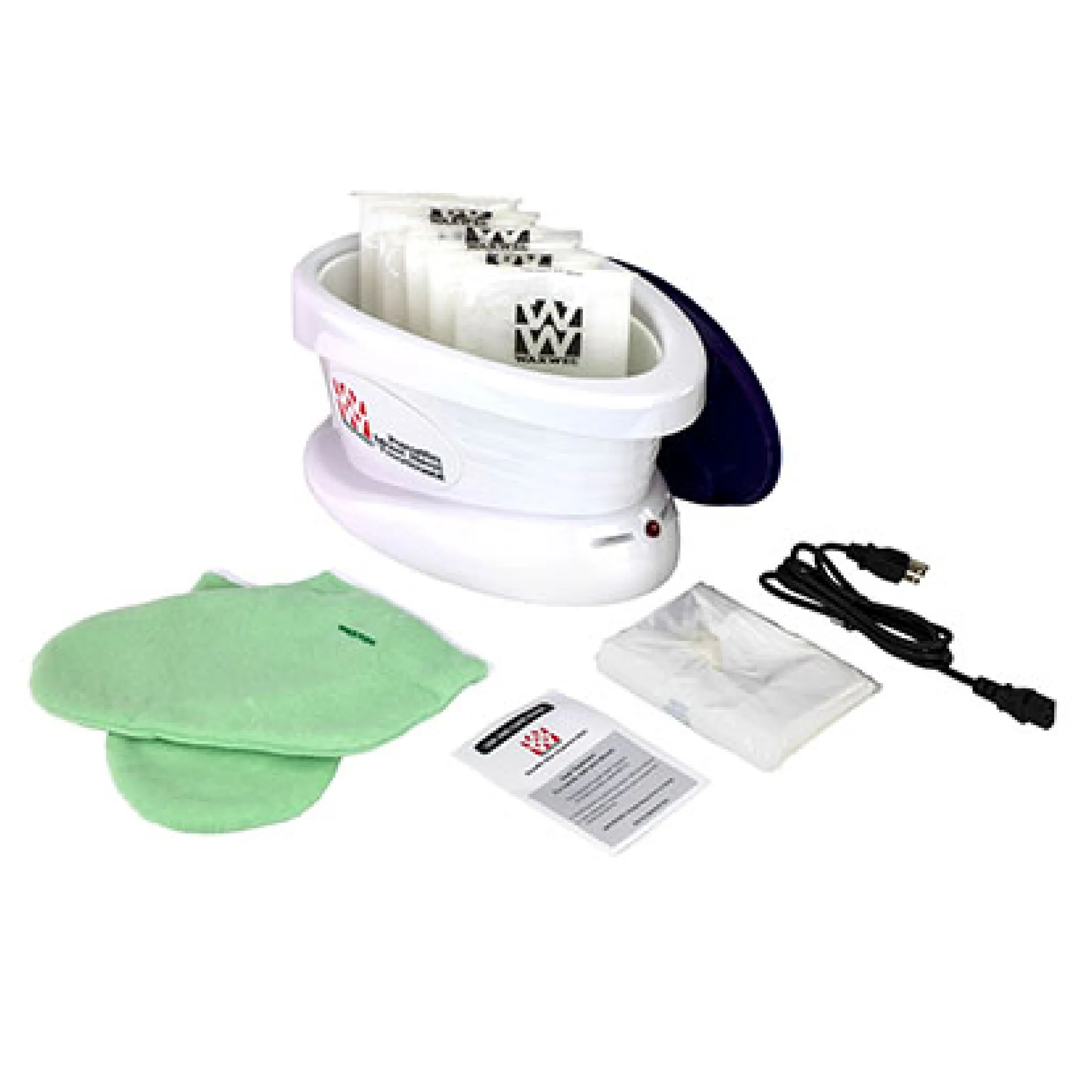 WaxWel Paraffin Wax Bath Kit - 69 Pieces - 6 Lbs - Thermotherapy - Unscented or Wintergreen
