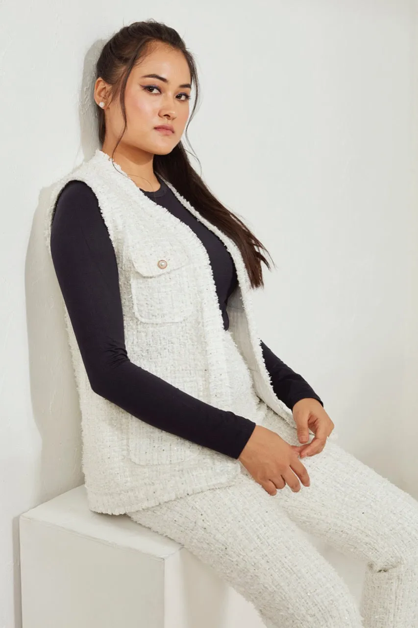 White Cherie Jacket