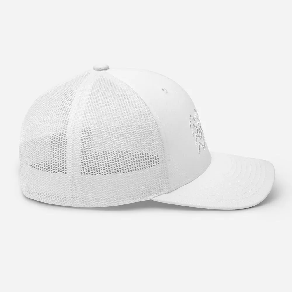 White Out Waay Trucker Cap