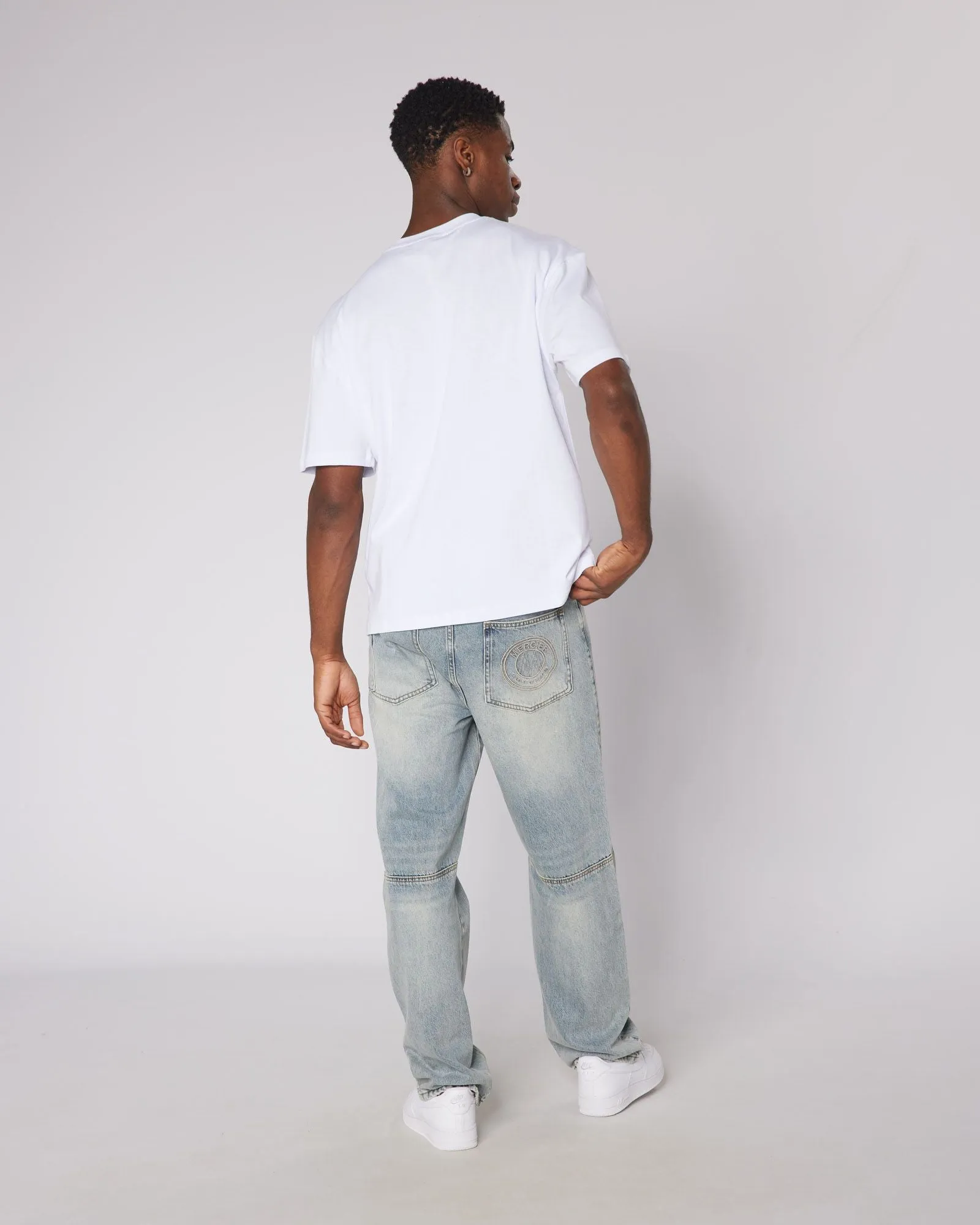 White Relaxed Blank Tshirt