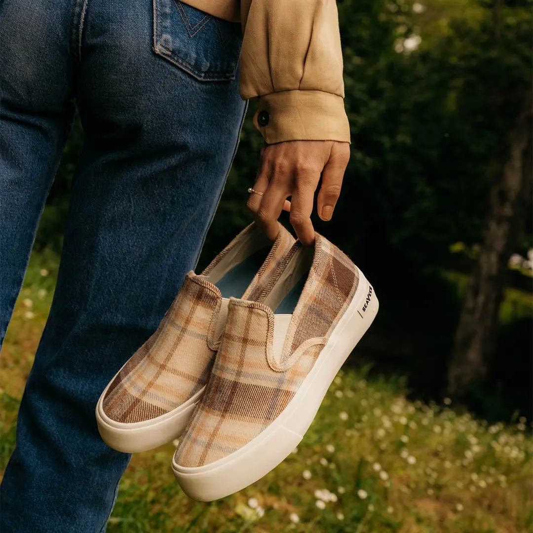 Womens - Baja Slip On Platform - Mushroom