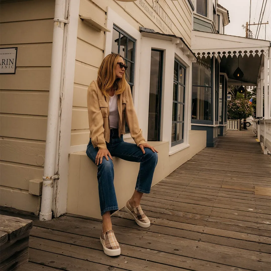 Womens - Baja Slip On Platform - Mushroom