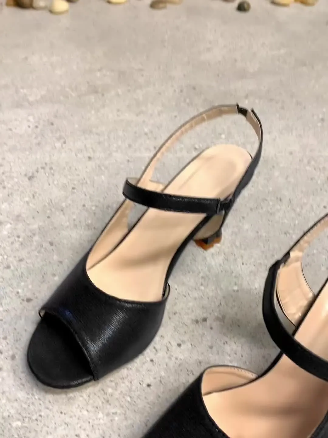 Women's Elegant Sandals, Summer Commute Sandals, FS