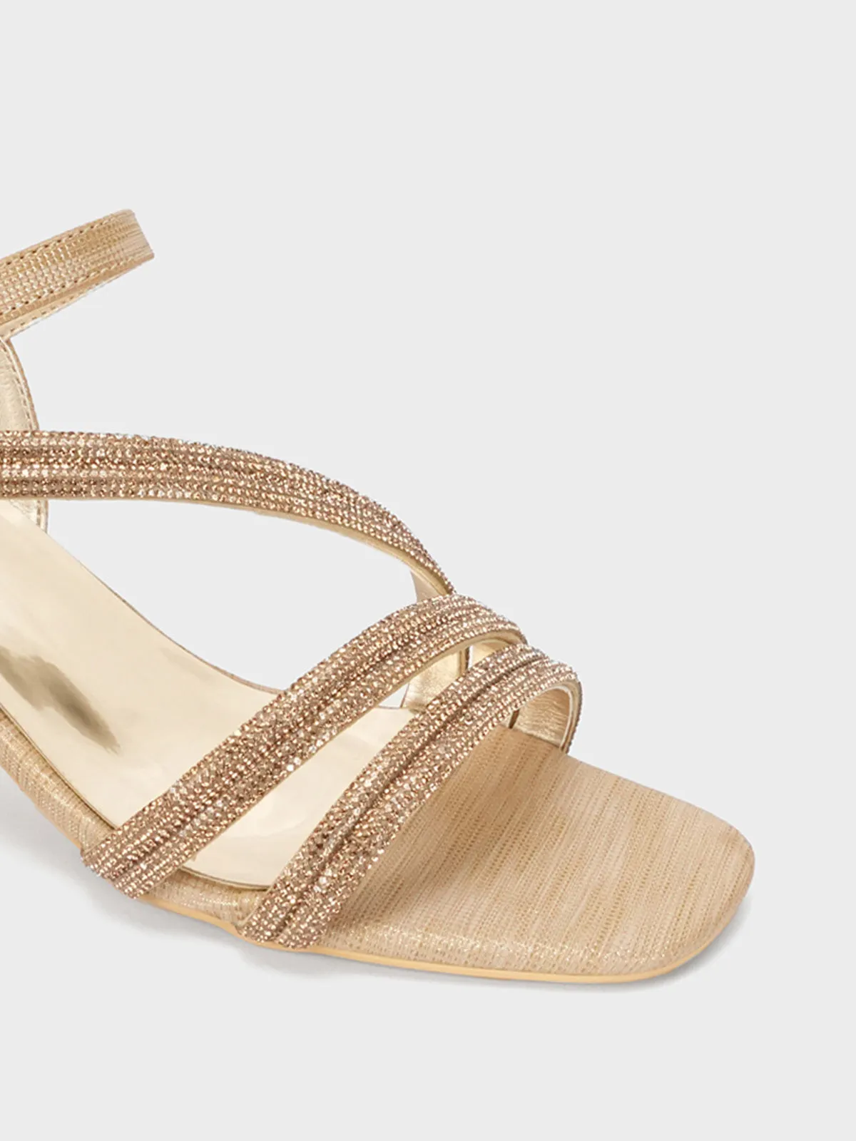 Women's "MOMUS" Glittery Party Sandals