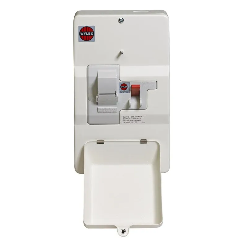 Wylex DSF60M 100A DP, Metal Enclosed, Domestic Switch Fuse   60A Fuse Fitted