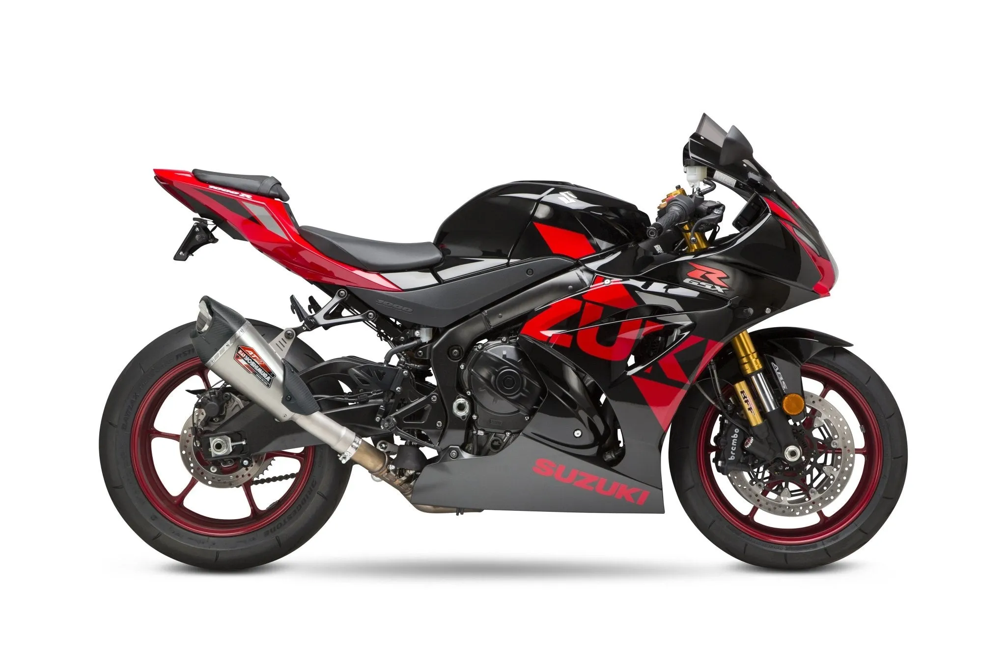 YOSHIMURA 11182BP521 AT2 Slip-On Exhaust