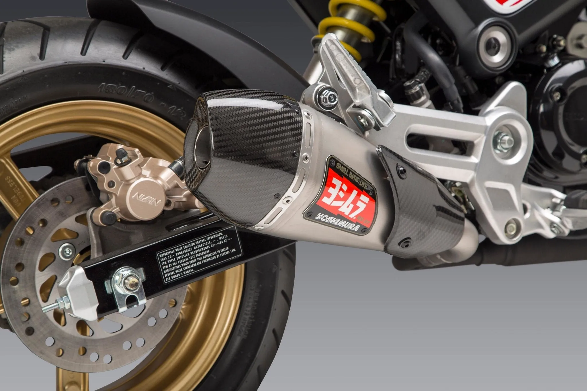 YOSHIMURA 12122BR520 RS-9 Slip-On Exhaust
