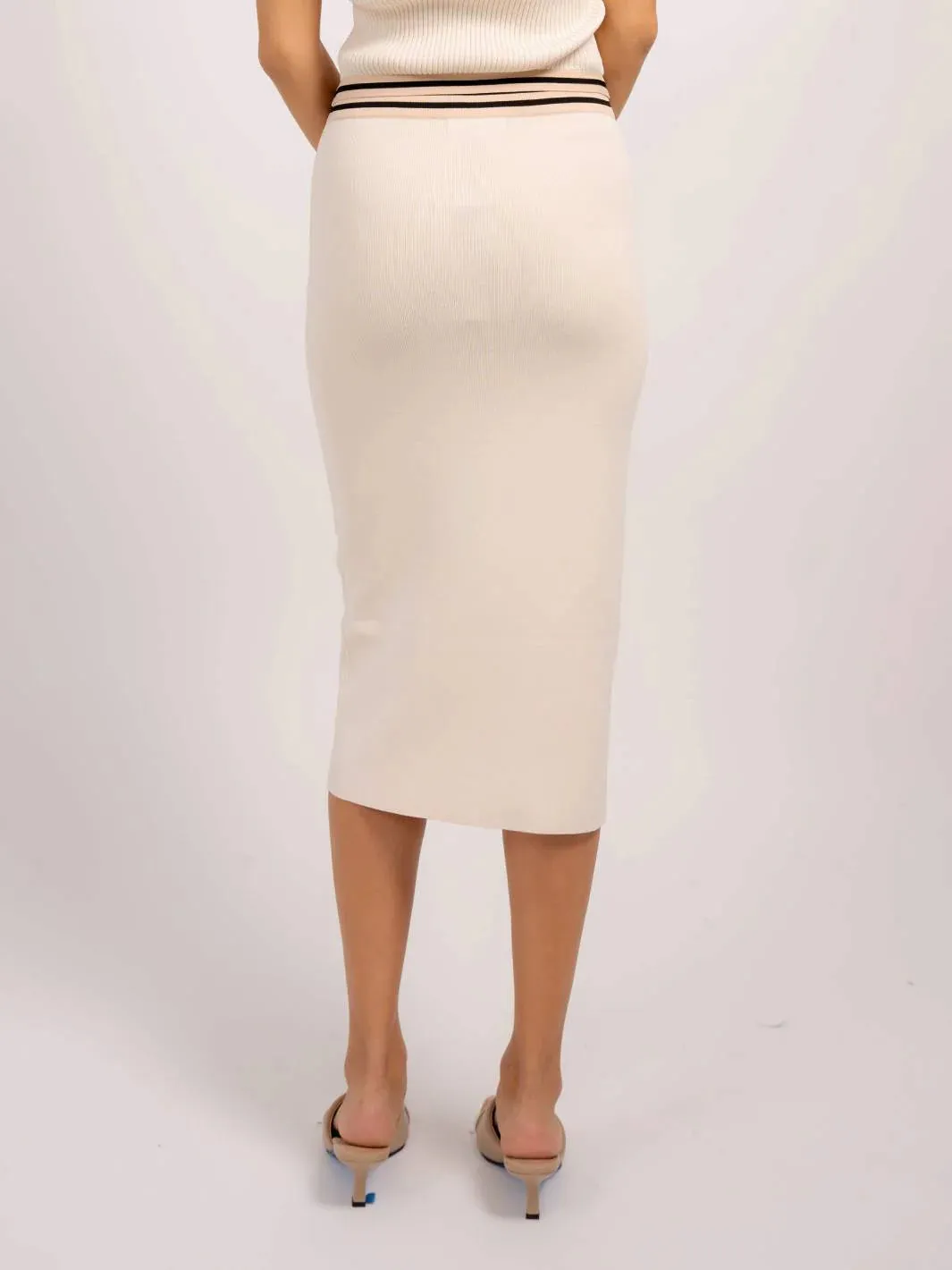 zayn front zip skirt