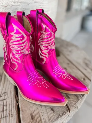 Zen Fuchsia Bootie
